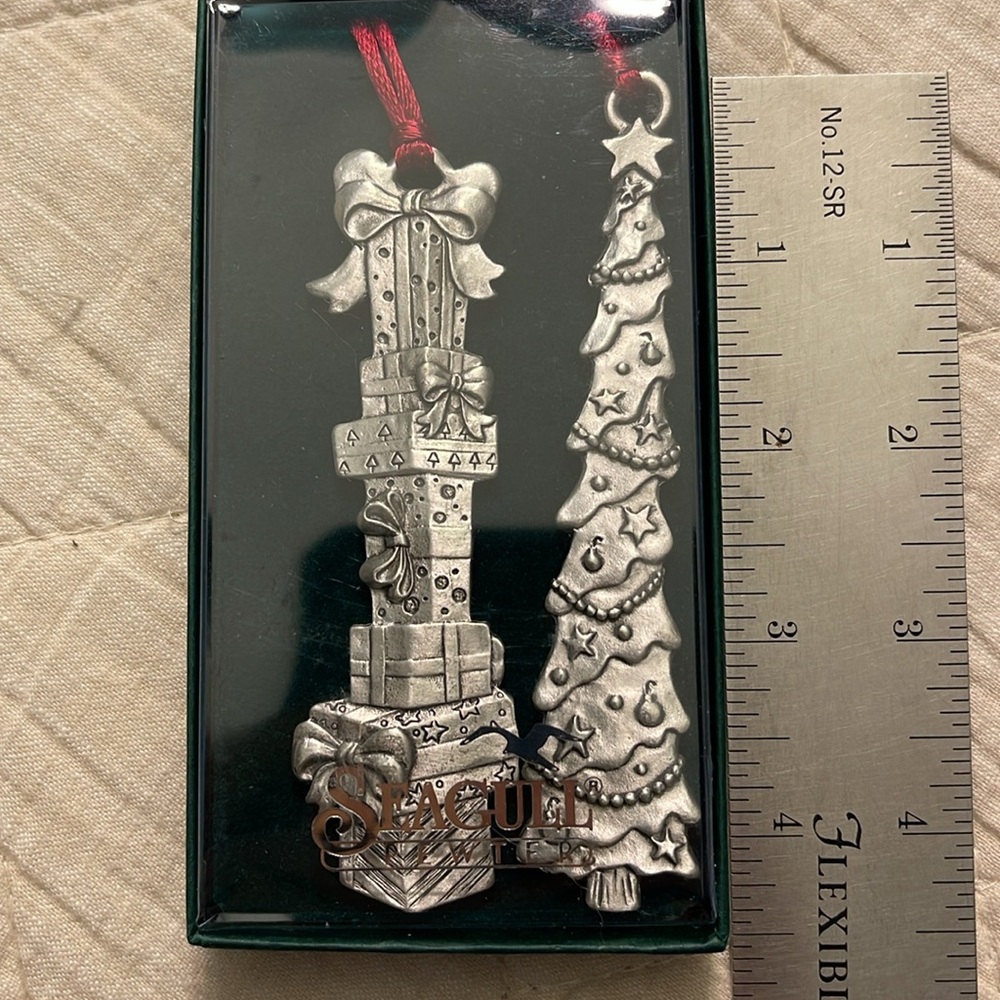 Seagull Pewter ornaments set of 2. - Picture 8 of 8